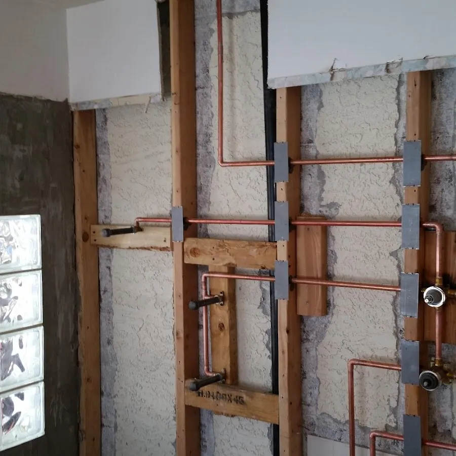 Copper pipe installation for Repiping in Robinson